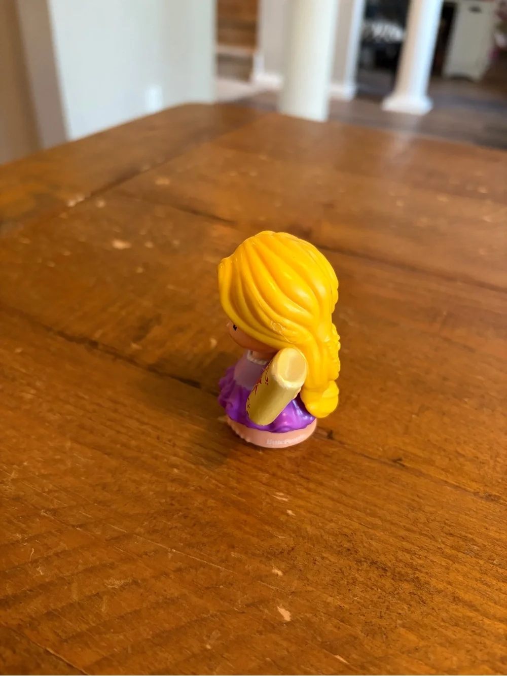 Fisher Price Little People Rapunzel with lantern as is
